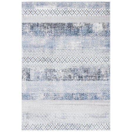 Safavieh 10 x 14 ft. Amelia 700 Rectangle Area Rug, Grey & Light Blue ALA761G-10